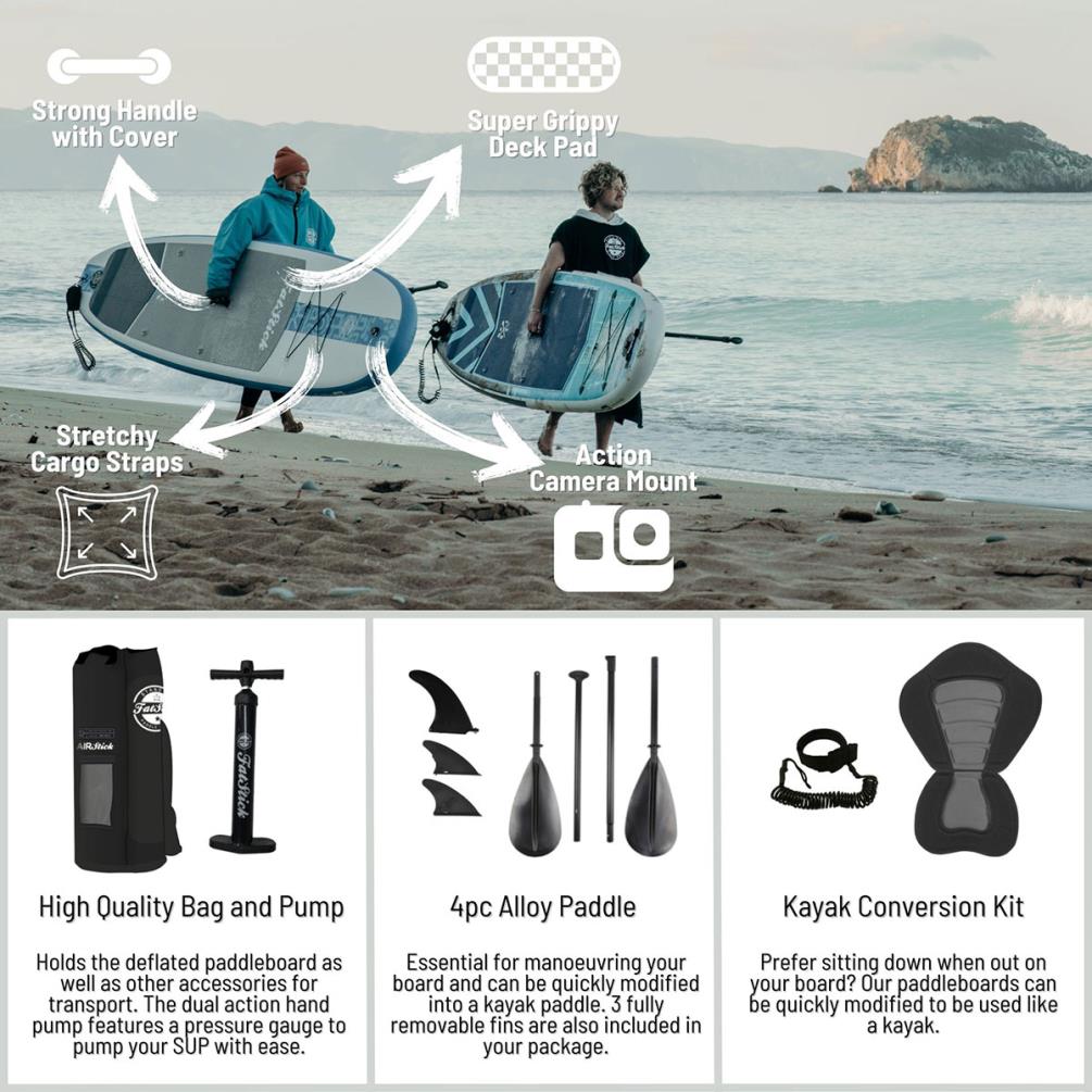 FatStick Airstick All-Around iSUP & Seat 10' 6